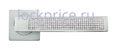 Картинка Дверные ручки MORELLI LUXURY DC-4-S CSA (DOLCE VITA/СЛАДКАЯ ЖИЗНЬ) Цвет - Матовый хром
